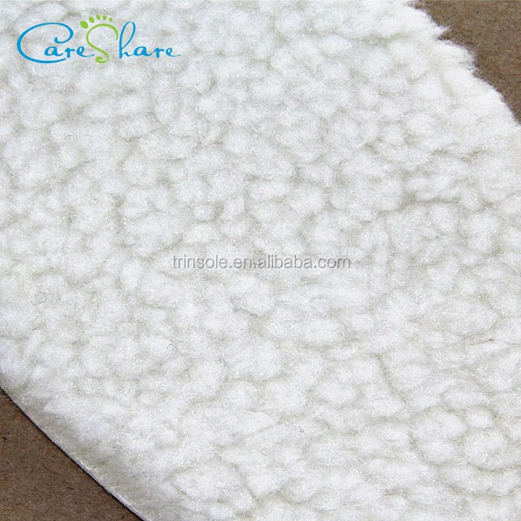 Latex with polyester wool warm insoles winter heated shoe insoles