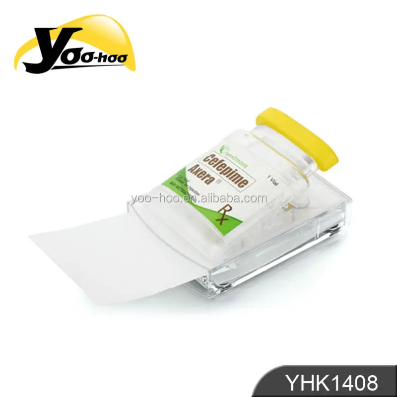 Pill bottle shape note dispenser YHK1408