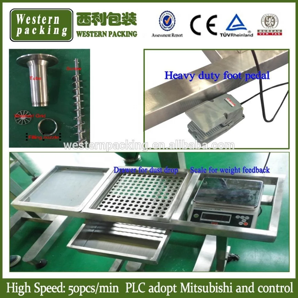 Полуавтоматическая машина для фасовки порошков, полуавтоматическая машина для фасовки порошков