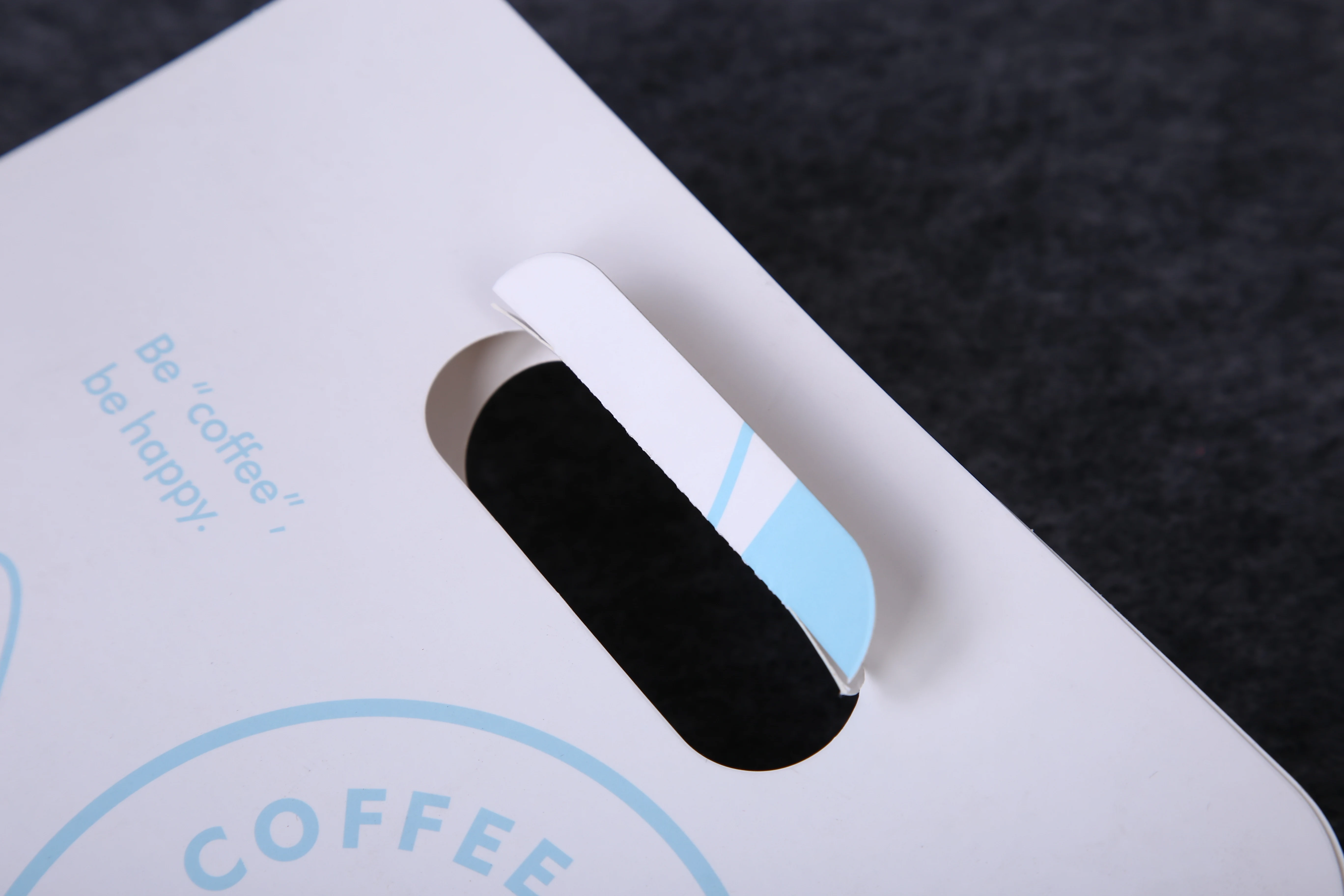 
Tea Coffee Hot and Cold Drinks 2 Cup Paper Cardboard Tray Holder Carrier 