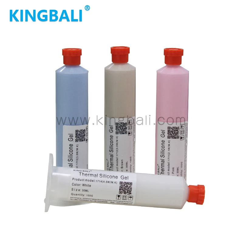 Китайский заводская цена 30 мл/35 мл/50 мл силиконовая Тепловая клей гель
