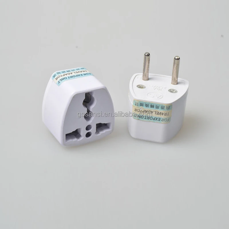 
Travel Charger Electrical Power UK/AU/EU To US Plug Adapter Universal Power Plug Converter White 