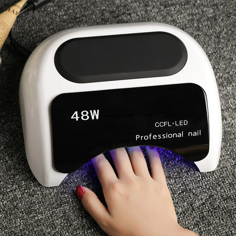 Professional 48W UV Lamp Nail Dryer For Nail Gel Varnish Curing Art Manicure Automatic Sensor Nail Tools