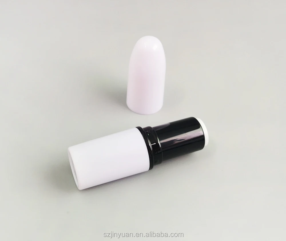 empty lipstick tube  bullet shape lip stick tube 12.1mm  white