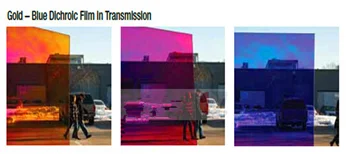 Self Adhesive 3M Quality Chill Dichroic Iridescent Finish Film for Glass Window and Acrylic Panels