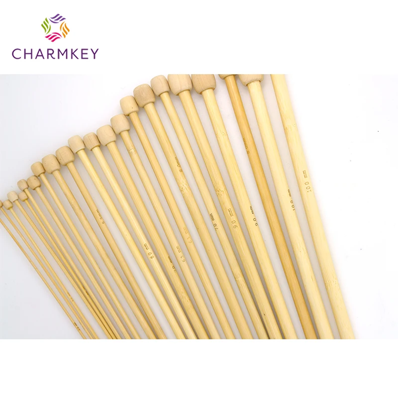 Горячая Распродажа, деревянные/бамбуковые вязальные спицы Charmkey, вязальные крючки, используемые для ручного вязания