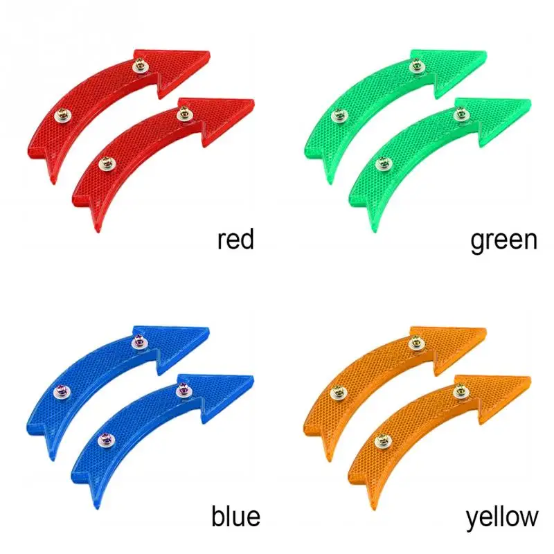 Bike Bicycle Wheel Spoke Reflective Reflector Arrow Shape MTB Road Bike Cycling Bicycle Safe and Warning Light
