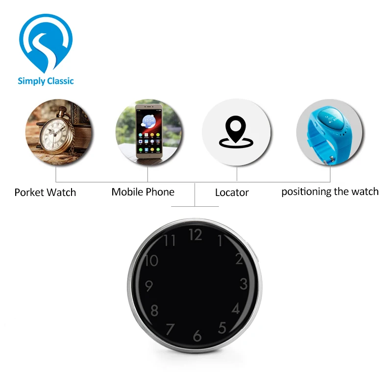 A12 Small Listening Device SOS Button Kids GPS Tracker