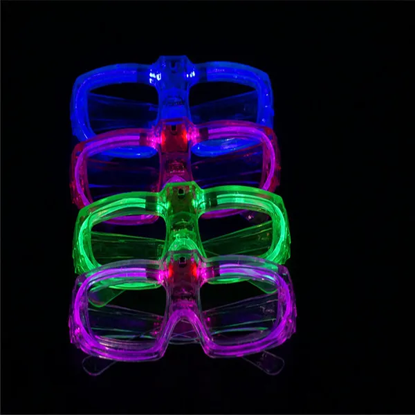Fashion Happy New Year Led Flashing Glasses For Kids