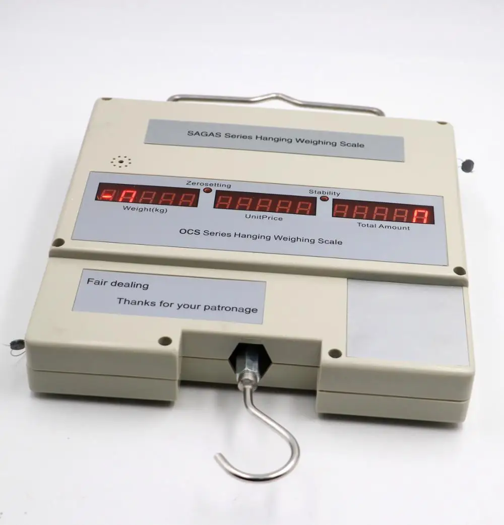 Precise Hanging Crane Electronic Price Computing Scale with Pan for Shop Retail 30kg