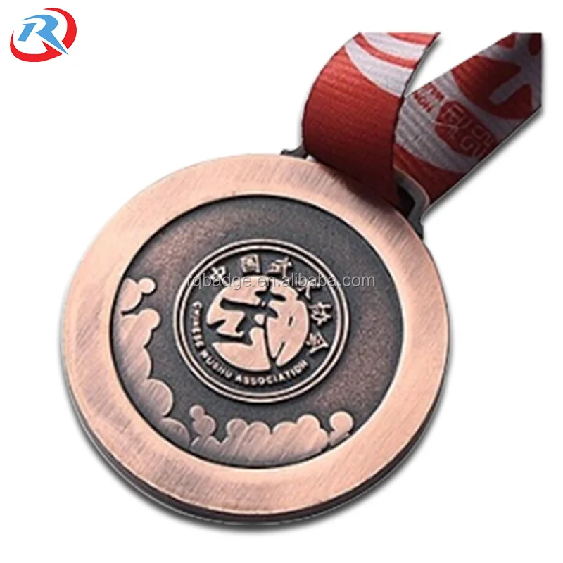 China Manufacturer wholesale custom own logo sport medals and trophies for marathon