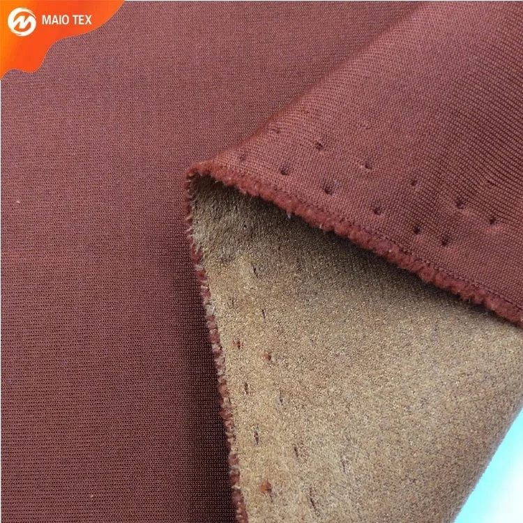 В наличии новейшая трикотажная замшевая ткань для подводного плавания для одежды