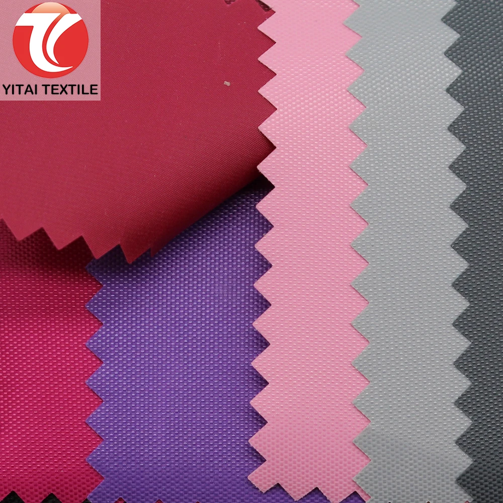 Водонепроницаемая ткань Оксфорд из полиэстера 210d с покрытием из ПВХ для автомобильного чехла, сумки-палатки