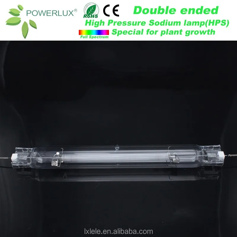 High Pressure Sodium 1000W Double Ended DE HPS Light Lamp For Greenhouse