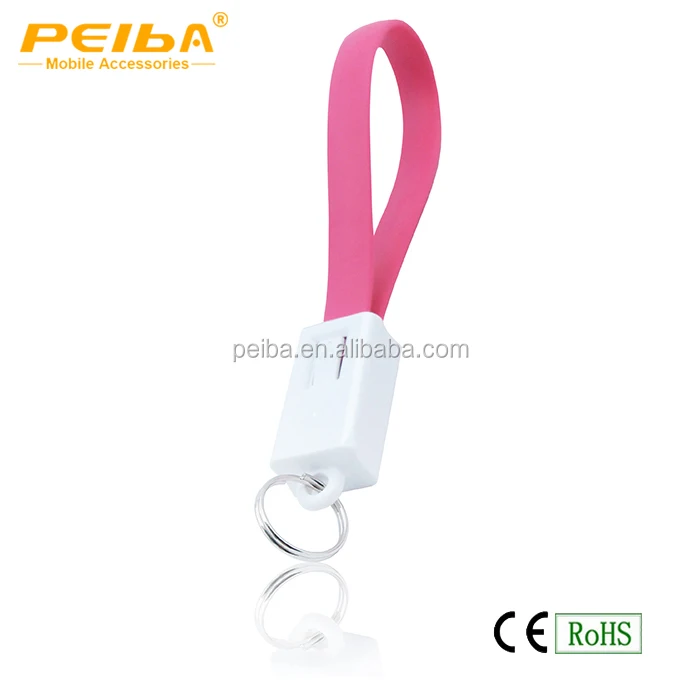 
2016 wholesale promotion Micro Charging USB 2.0 Cable Keyring Style Portable OTG Adapter Cable for Samsung Smartphone and Tablet 