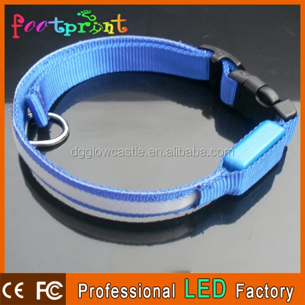 Рыба шелк безопасности световой кот из светодиодов воротник