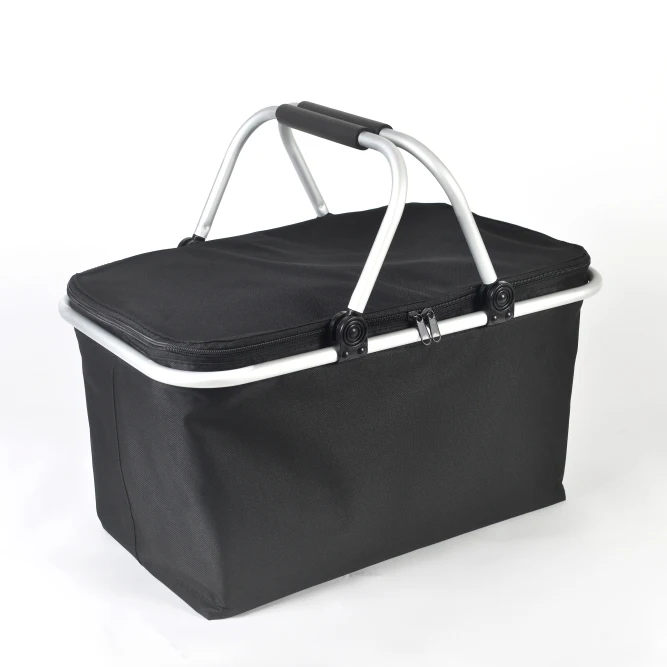 Portable collapsible foldable storage basket for wholesale