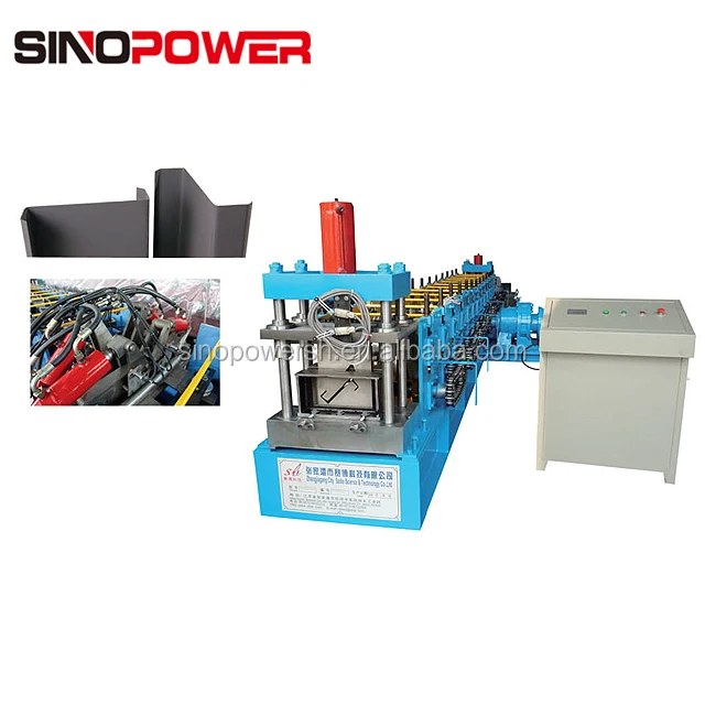 C Purlin Roll Forming Machine Light Steel Keel Roll Former Furring Channel Rollforming Machine