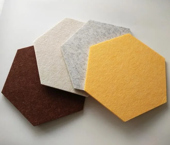 Felt Board Hexagon Type Memo Board Wall Decoration Home Decoration