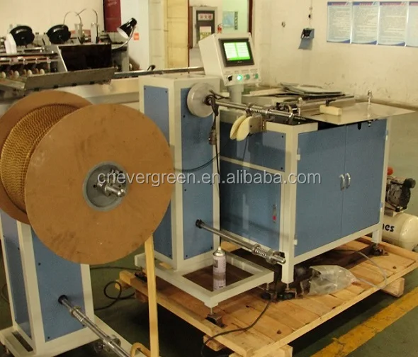 fast speed double wire binding machine