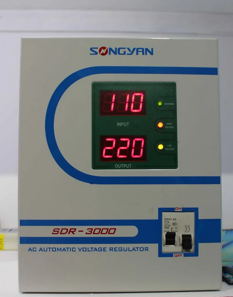 AC220V Автоматический регулятор напряжения AC220V стабилизатор ,однофазный электронный
