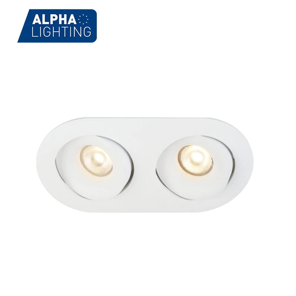 Waterproof Ip54 Adjustable Led Downlight Casing Commercial Ceiling Downlight