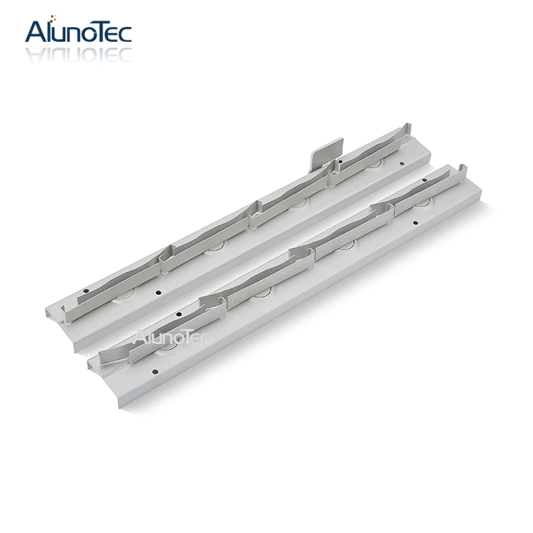 Eco-friendly OEM Aluminum Glass Louver Frame Lever Mechanism For Public Window Projects