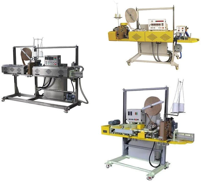 JBF-ZA Machinery seals brand name sewing machine with heating bag slip