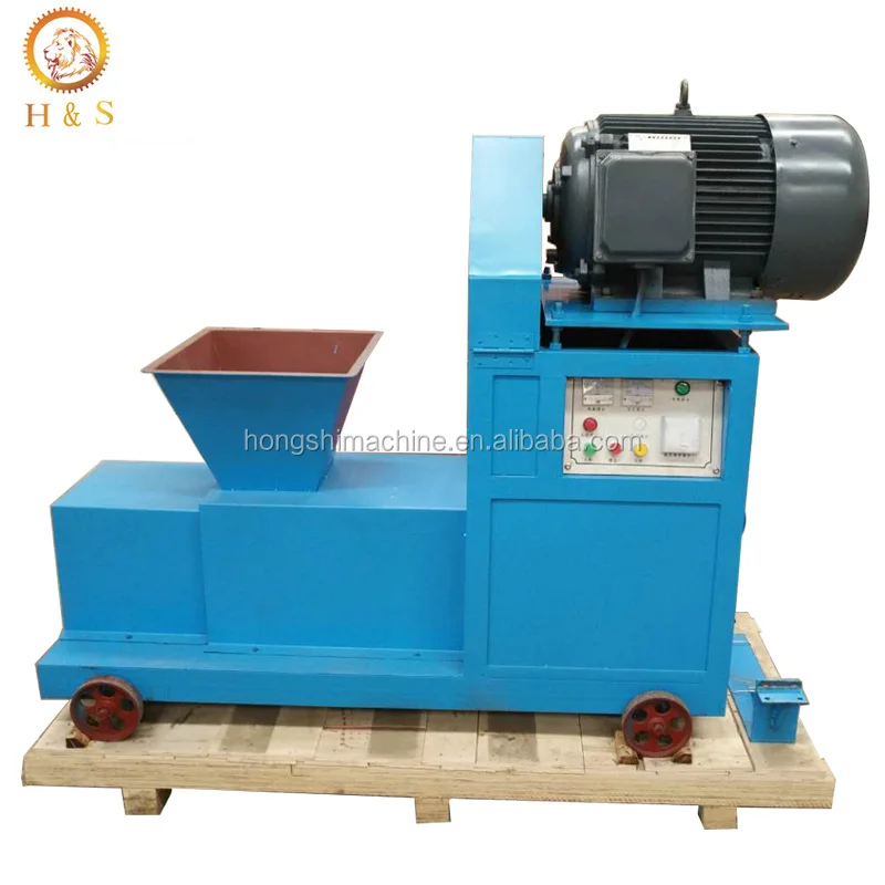 Small scale sawdust briquette charcoal making machine price