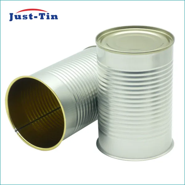 7110# 300x407 tinplate food 400g tin can price with easy open end