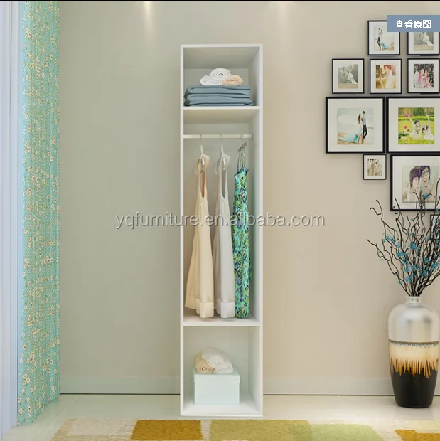 Fancy Solid wood bedroom closet family Storage Clothes Wardrobe Cabinet