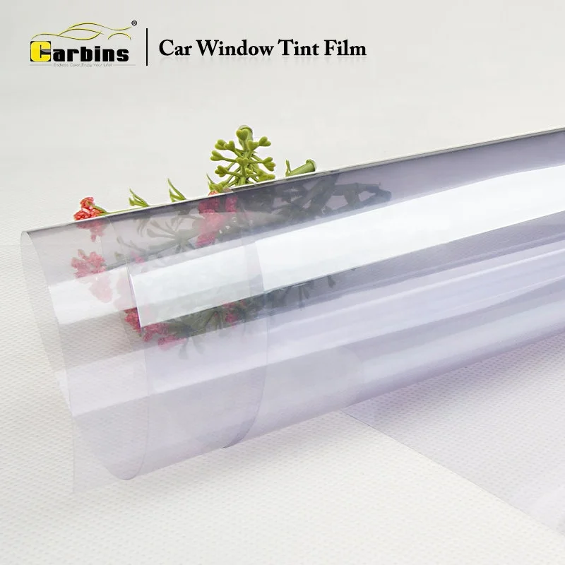 Carbins 85% Transparent Car Window Tint Film Solar UV Protection Smoke Grey