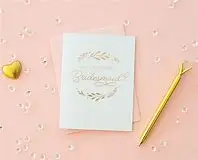 New arrival quaint custom self adhesive rose gold gift card