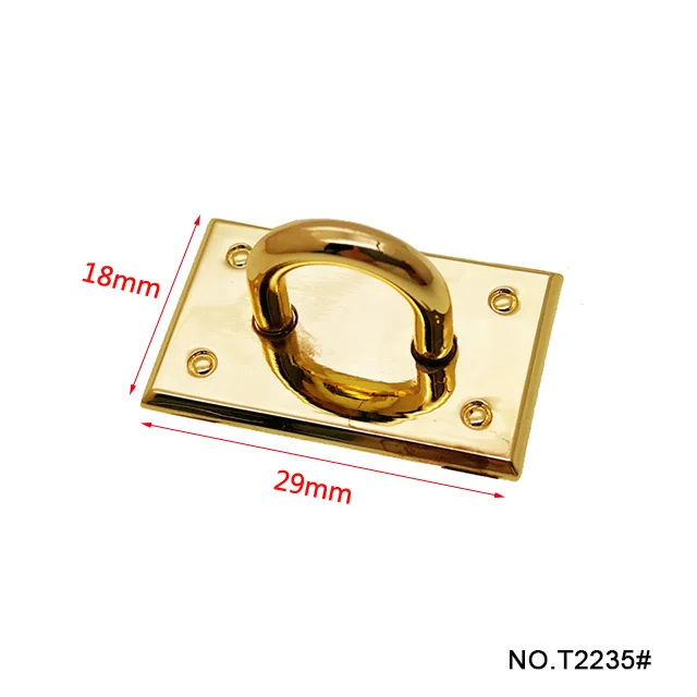 New fashion Zinc alloy arch bridge hardware accessories leather end accessories  for handbag