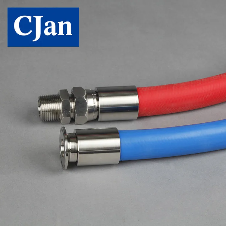 Stainless steel hose ferrule, high pressure stainless steel bushing