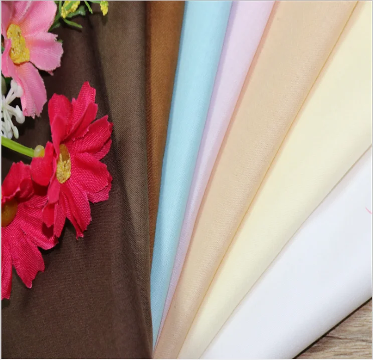 
Customized Color 100%Cotton Woven Llining Fabric 