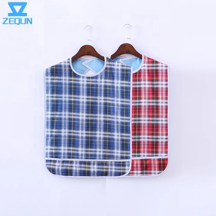 
Waterproof Adult Bibs for incontinence design 