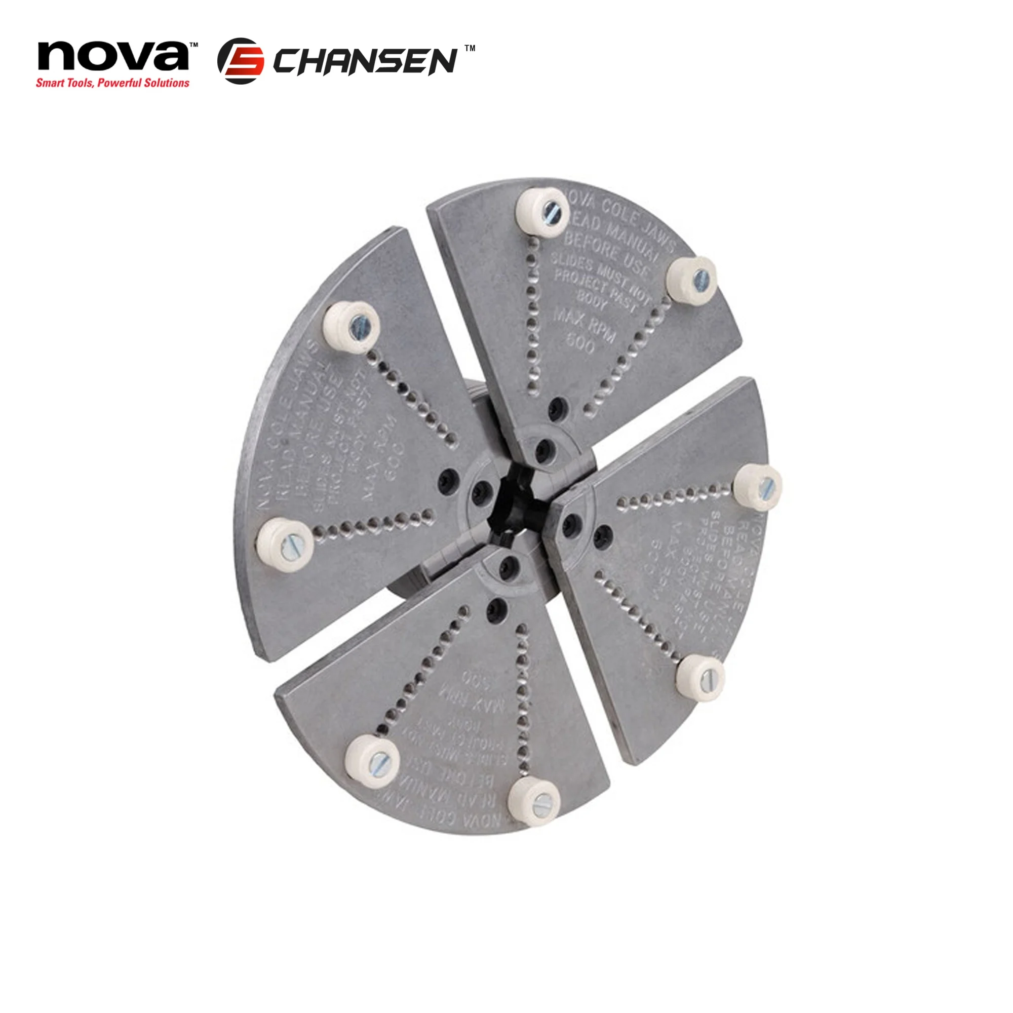 NOVA LARGE COLE WOOD LATHE CHUCK JAW SET 12INCH/304MM (SKU 6040)