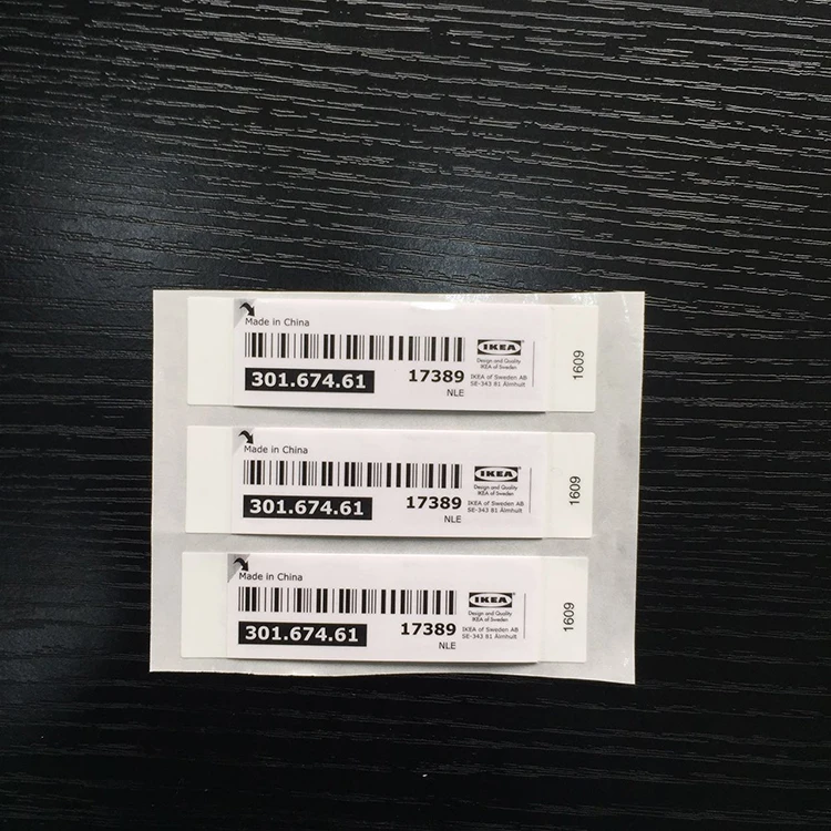 Special custom adhesive waterproof multilayer label printing in packaging booklet labels sticker