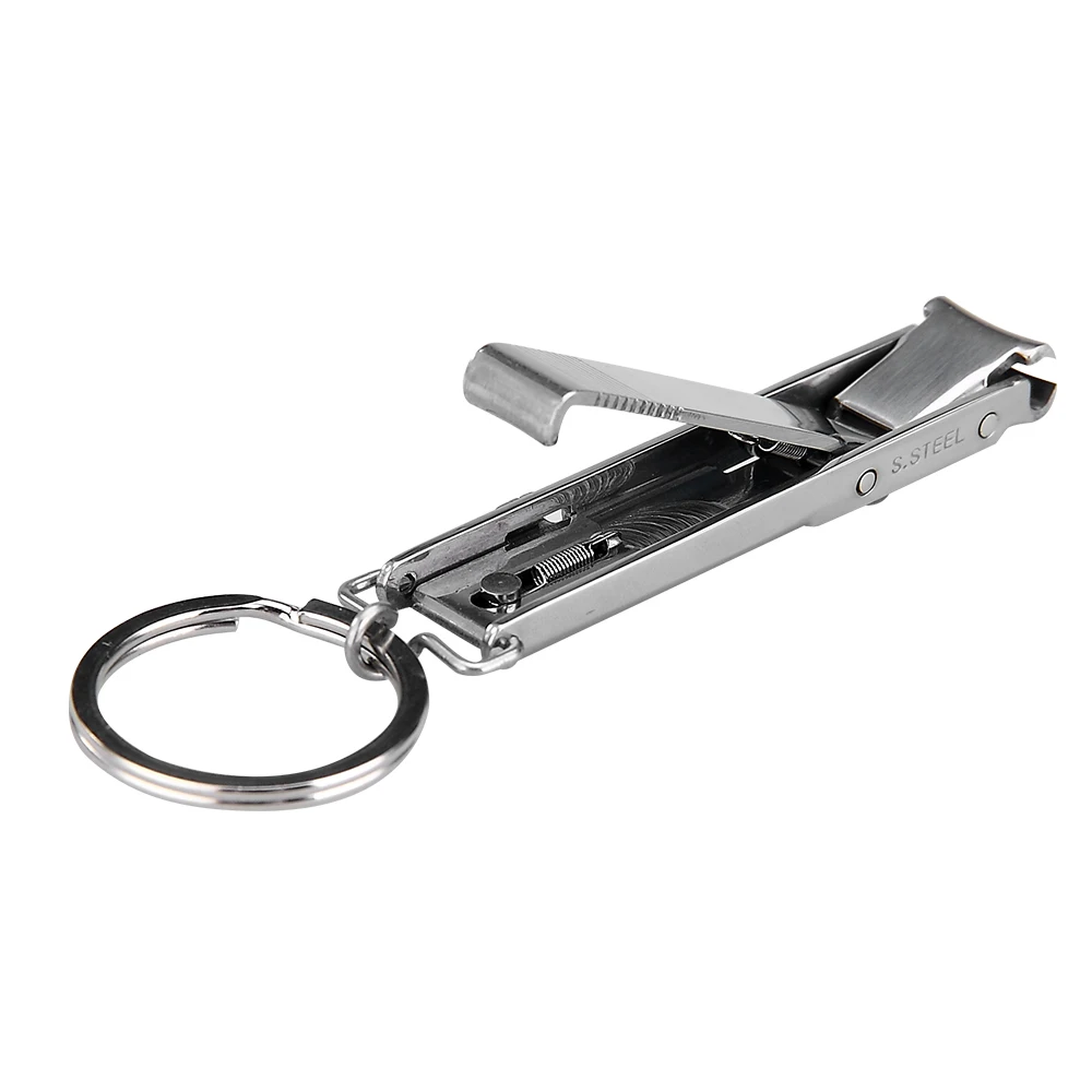 420 steel super thin folding nail clipper Customized logo travel products nail care nail clipper