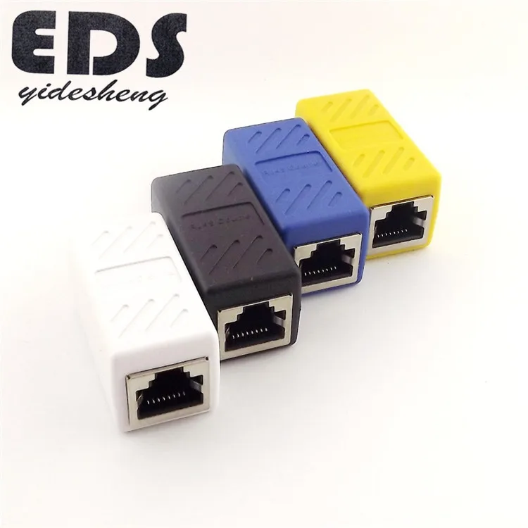 
Wholesale hot sale RJ-45 female to female network LAN coupler expander connector adapter 