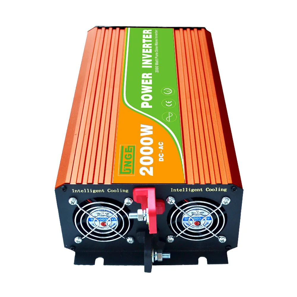 Off Grid DC To AC 12V 24V 48V Pure Sine Wave Inverter 2000W