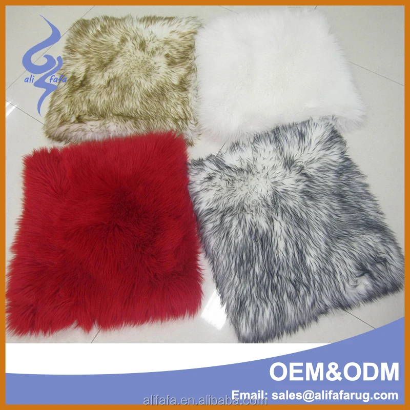 
black bear shape faux fur sheepskin area rug 