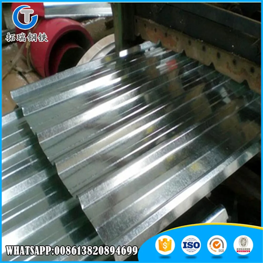 Chinese Supplier Corrugated Galvanized Roof Panels Zinc Sheet Metal Siding