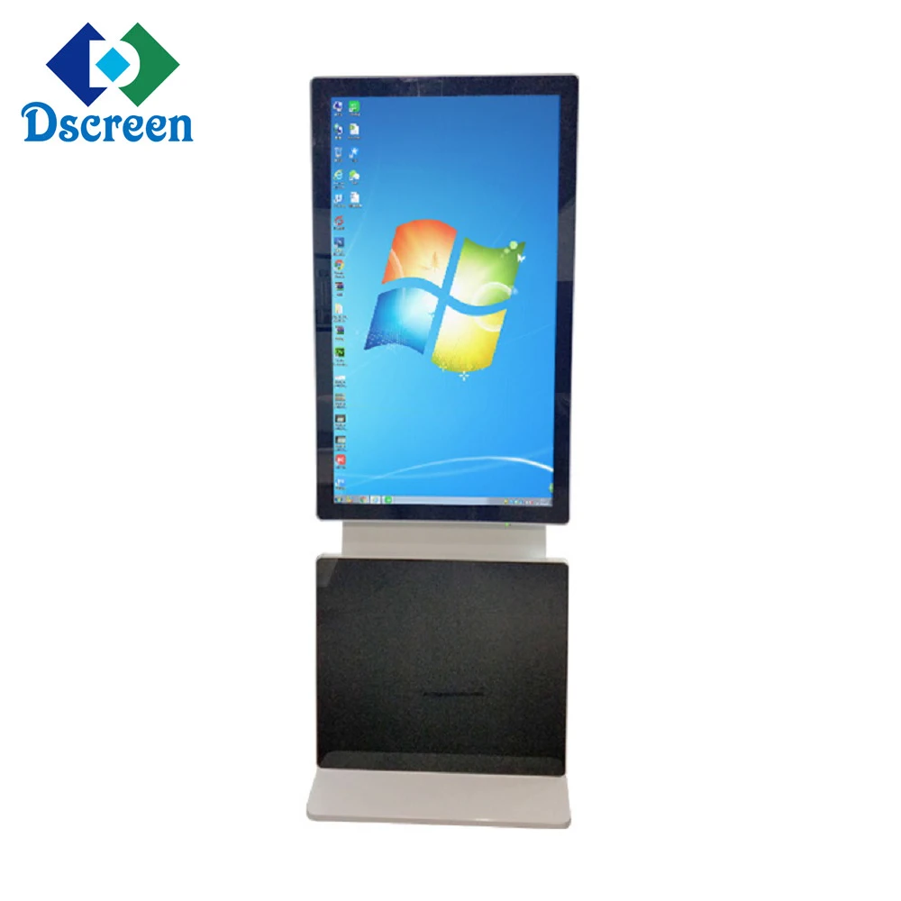 49 дюймовый поворотный рекламный плеер цифровой фото стенд ЖК дисплей