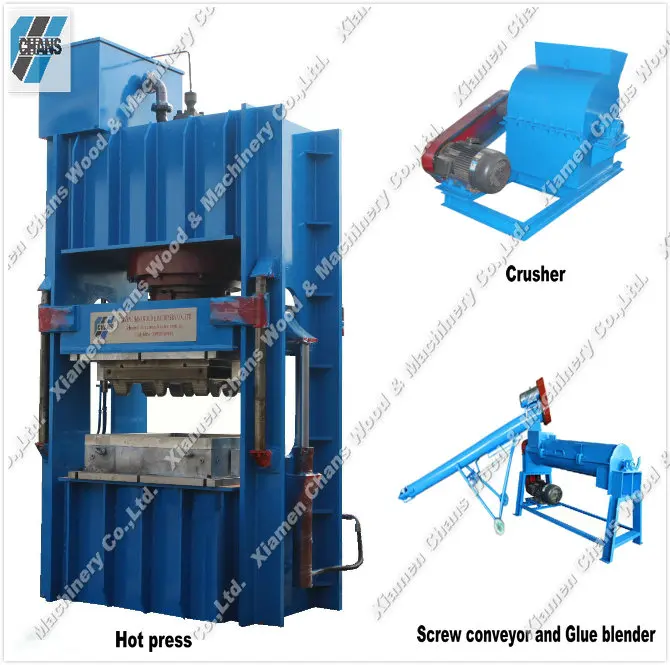 Environmentally friendly pressed from waste wood tray machine Plastic pallet machine wood pallet machine