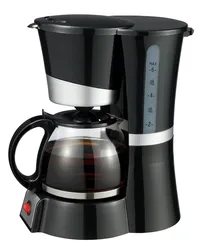 Good quality popular new electric drip coffee maker with 4-6 cup glass jar