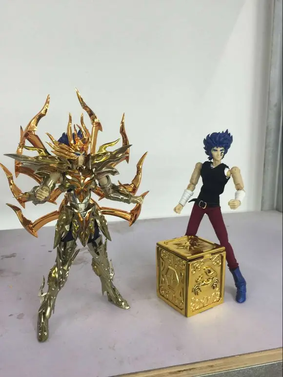 MODEL FANS AE model EX soul of God cancer deathmask gold Saint Seiya metal armor Myth