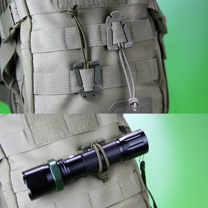 Nylon Web Dominator Excess Webbing Management System Elastic Rope Webbing Buckle Winder