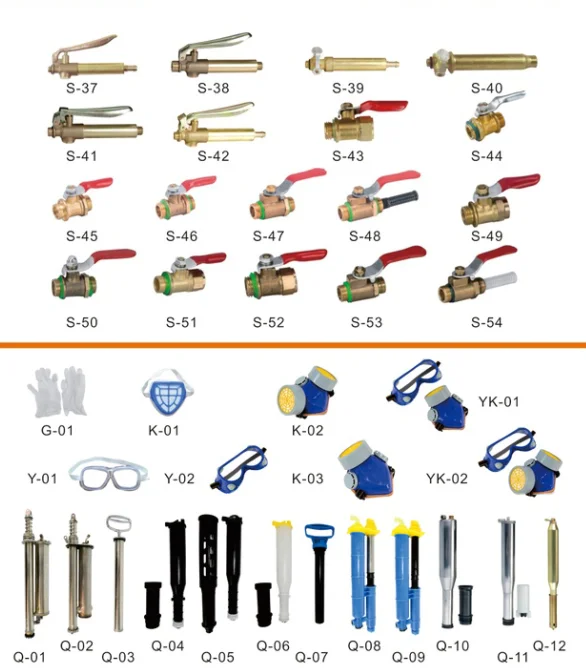 Agriculture and Garden Knapsack Battery and Manul Power Sprayer Spare Parts nozzle  switch lance
